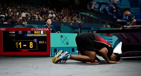 أولمبياد باريس 2024.. عمر عصر يتأهل لدور الـ32 في تنس الطاولة